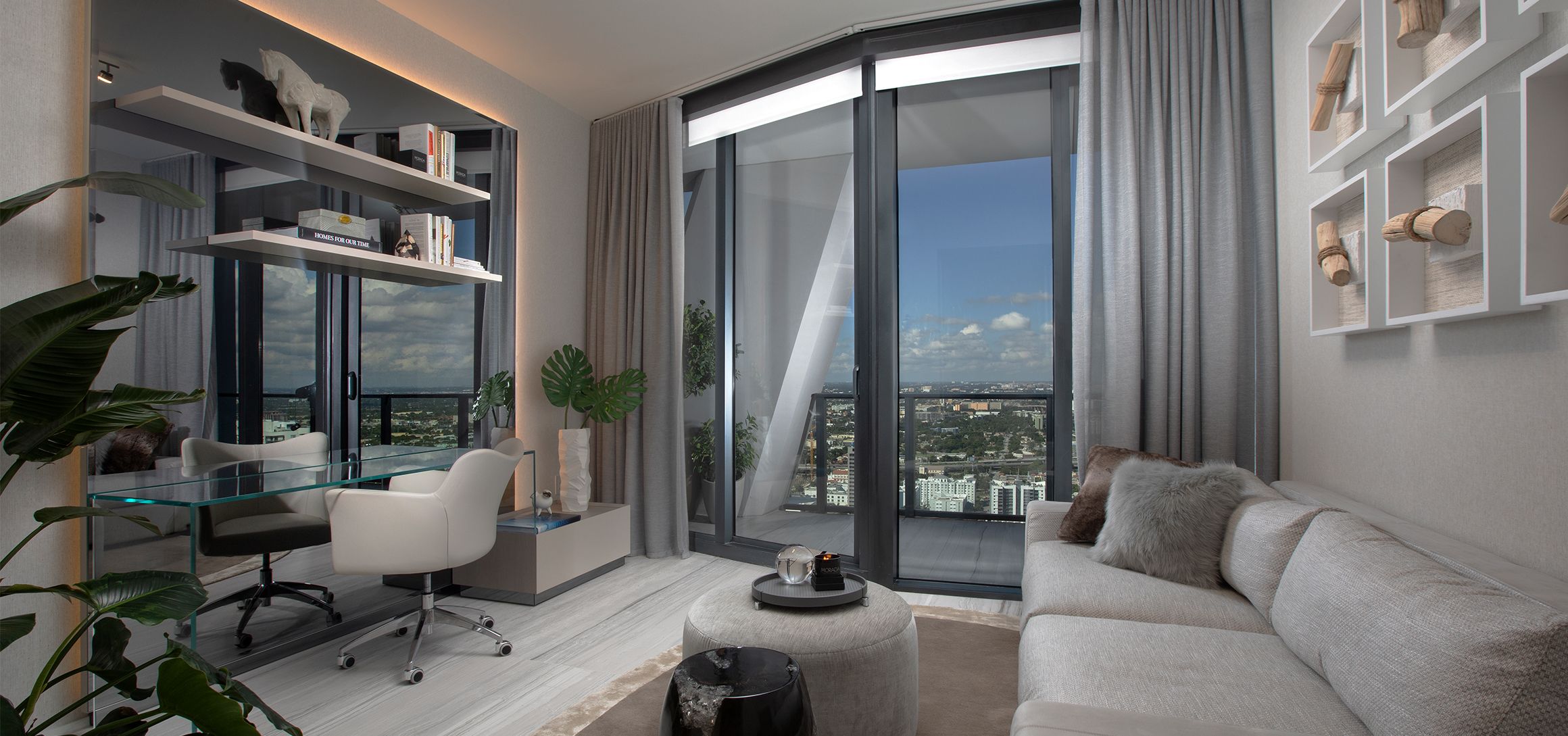 Кожаное вращающееся кресло с подлокотниками MORADA Jenn ARCH-00039456 - Вид №4