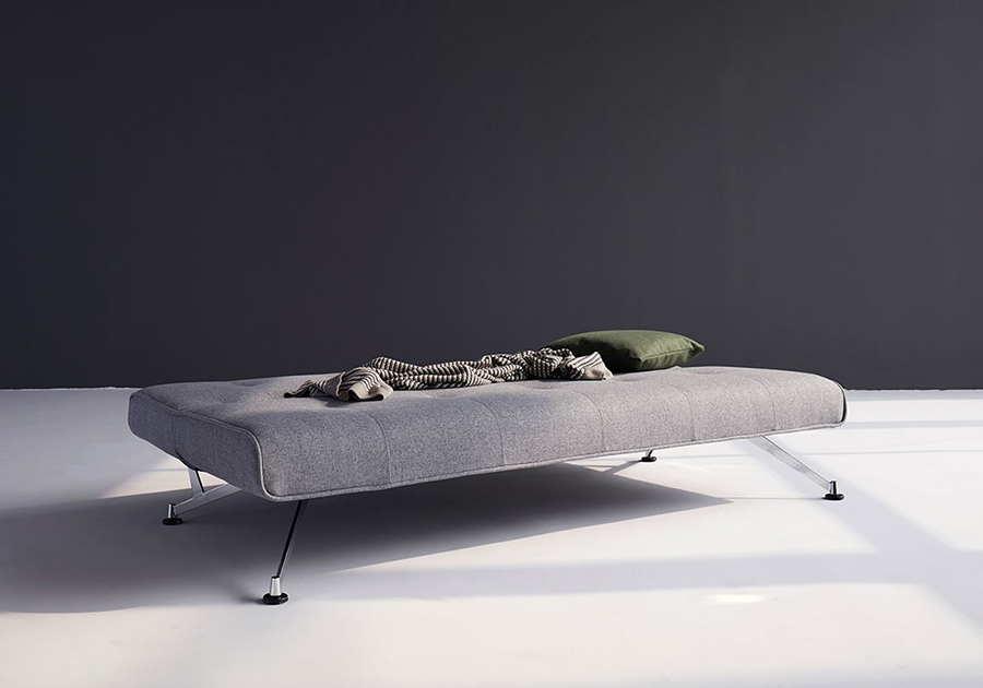 Диван Clubber с хромированными ножками, угольный Innovation Living CLUBBERS1 - Вид №4