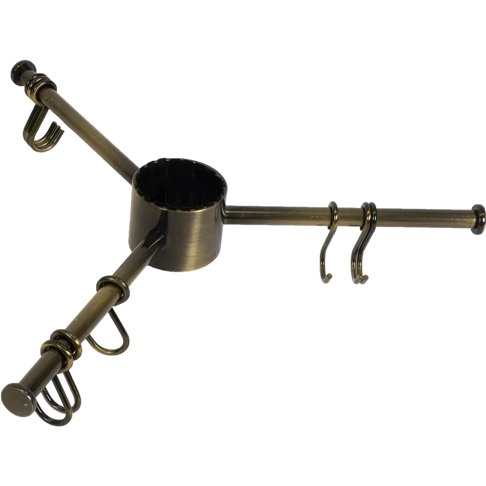 Вешалка тройная с крючками, бронза Santreyd STLM-2028287