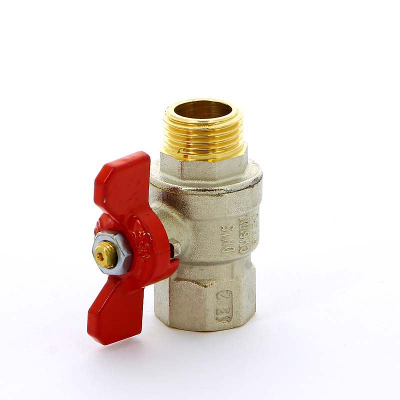 Кран шаровой НВ SCIROCCO бабочка TIEMME 1/2" 2310003 - Вид №2