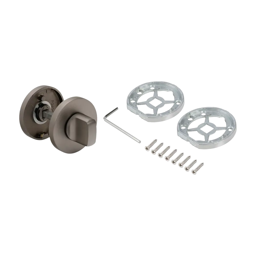 Завертка дверная KREAFORTA WC-R2 алюминий цвет графит STLM-2048214 - Вид №1