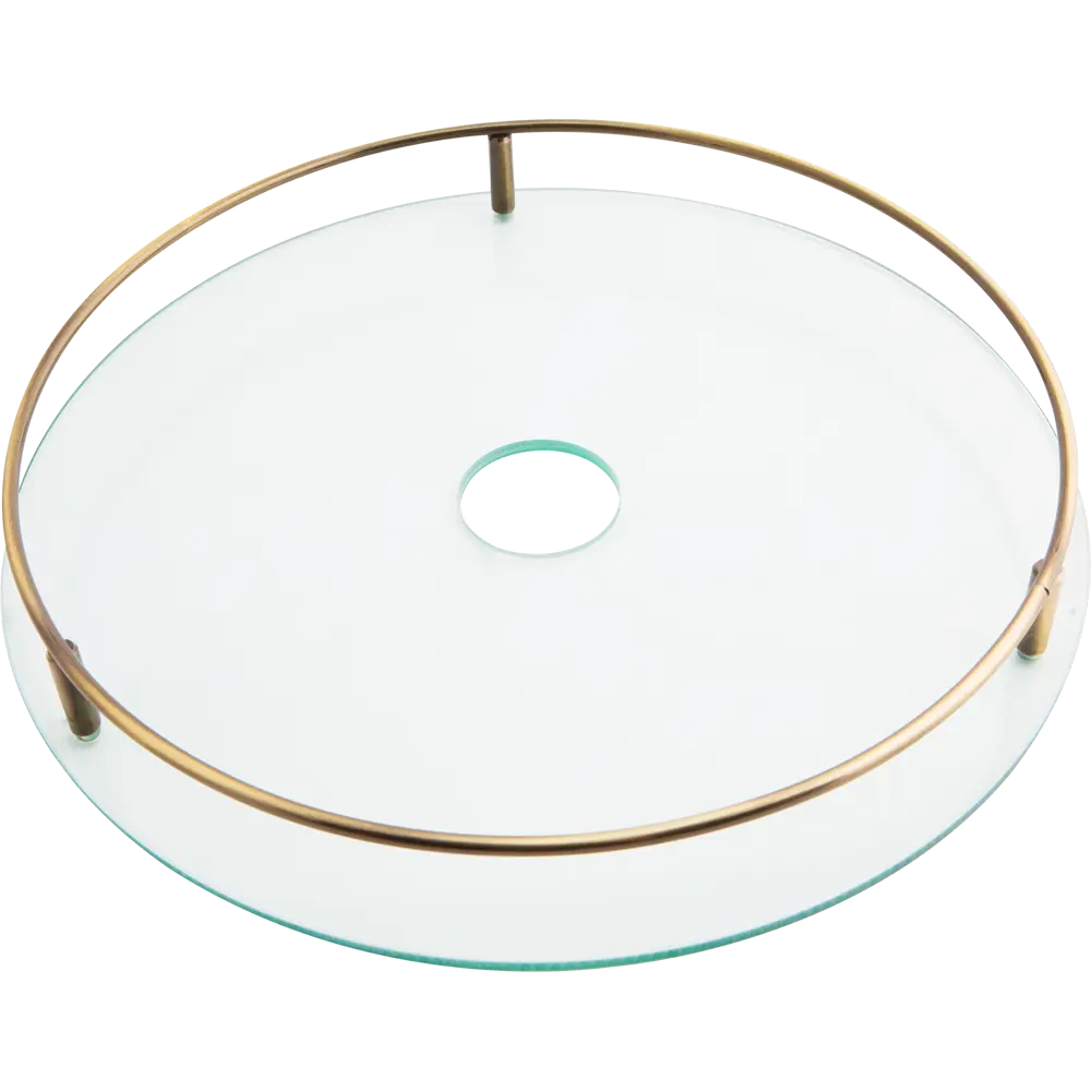 Полка стеклянная 35 см, бронза Santreyd STLM-2037470