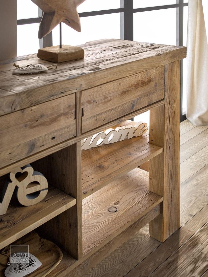 Arvestyle Прямоугольная деревянная консоль с ящиками Leone As-1905 - Вид №2