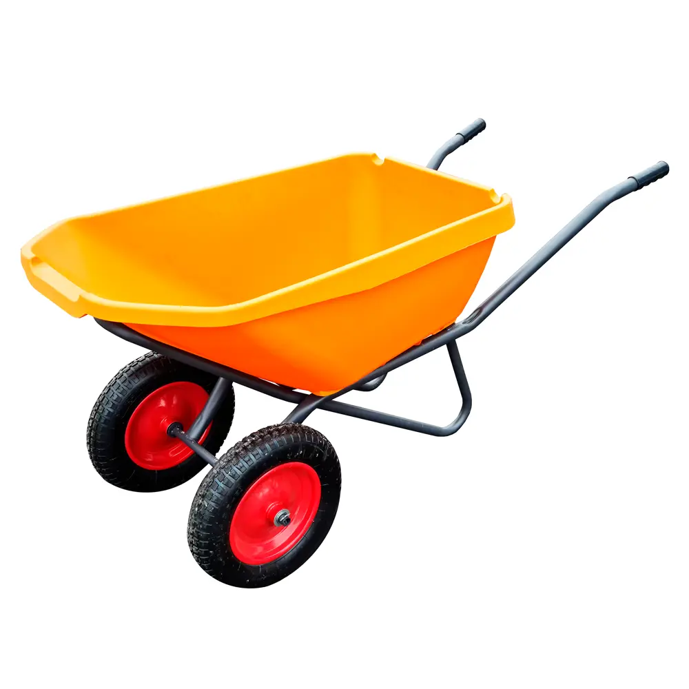 Тачка садовая Павловская заря 250 кг/110 л двухколесная STLM-2207621