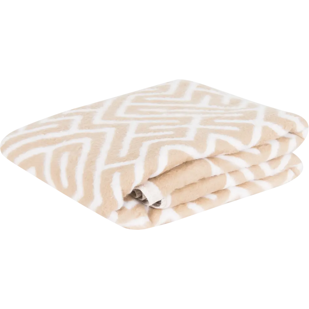 Одеяло, байка, 150х200 см, цвет бежевый Santreyd STLM-2058951