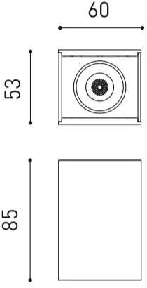 Arkoslight Точечный светодиодный алюминиевый светильник Black foster surface sun-id-1419309 - Вид №4