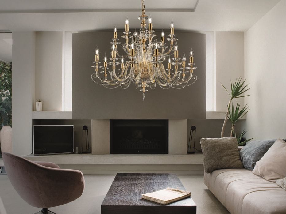 Люстра с кристаллами Swarovski® Euroluce Lampadari Аликанте ARCH-00144401 - Вид №1