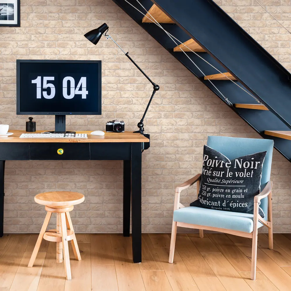 Обои виниловые Vog Collection Кирпичи бежевые 1.06 м VV31152-23 STLM-2152502 - Вид №2