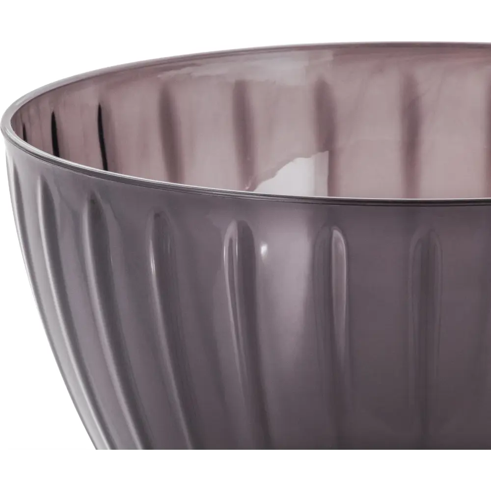 Салатник Neo Luxe 1700 мл 18 см круглый пластик цвет дымчатый кварц Santreyd STLM-2159482 - Вид №2