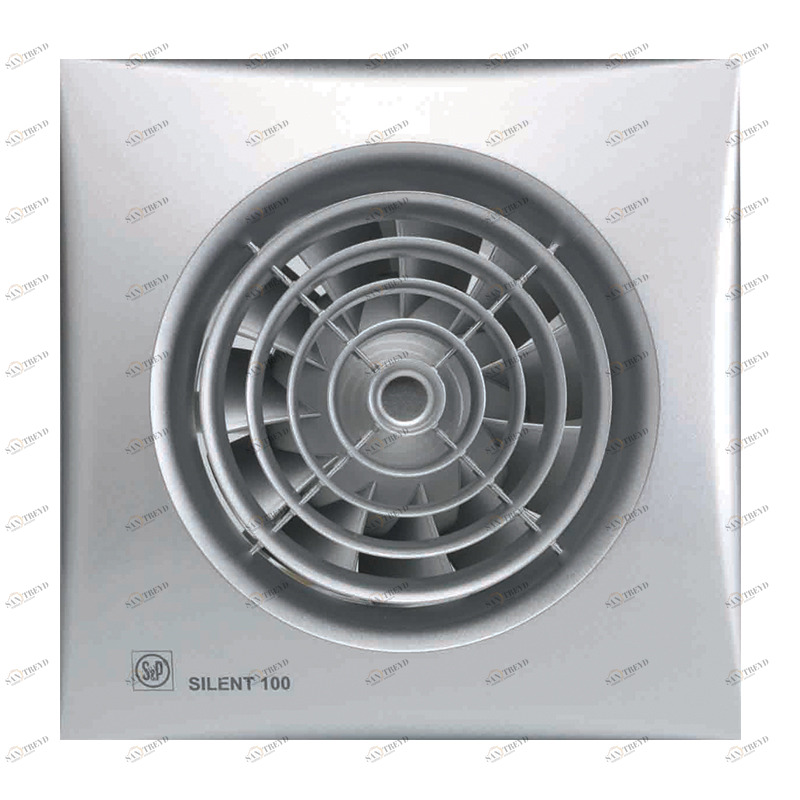 Накладной вентилятор Soler Palau SILENT-100 CRIZ SILVER 5210432000