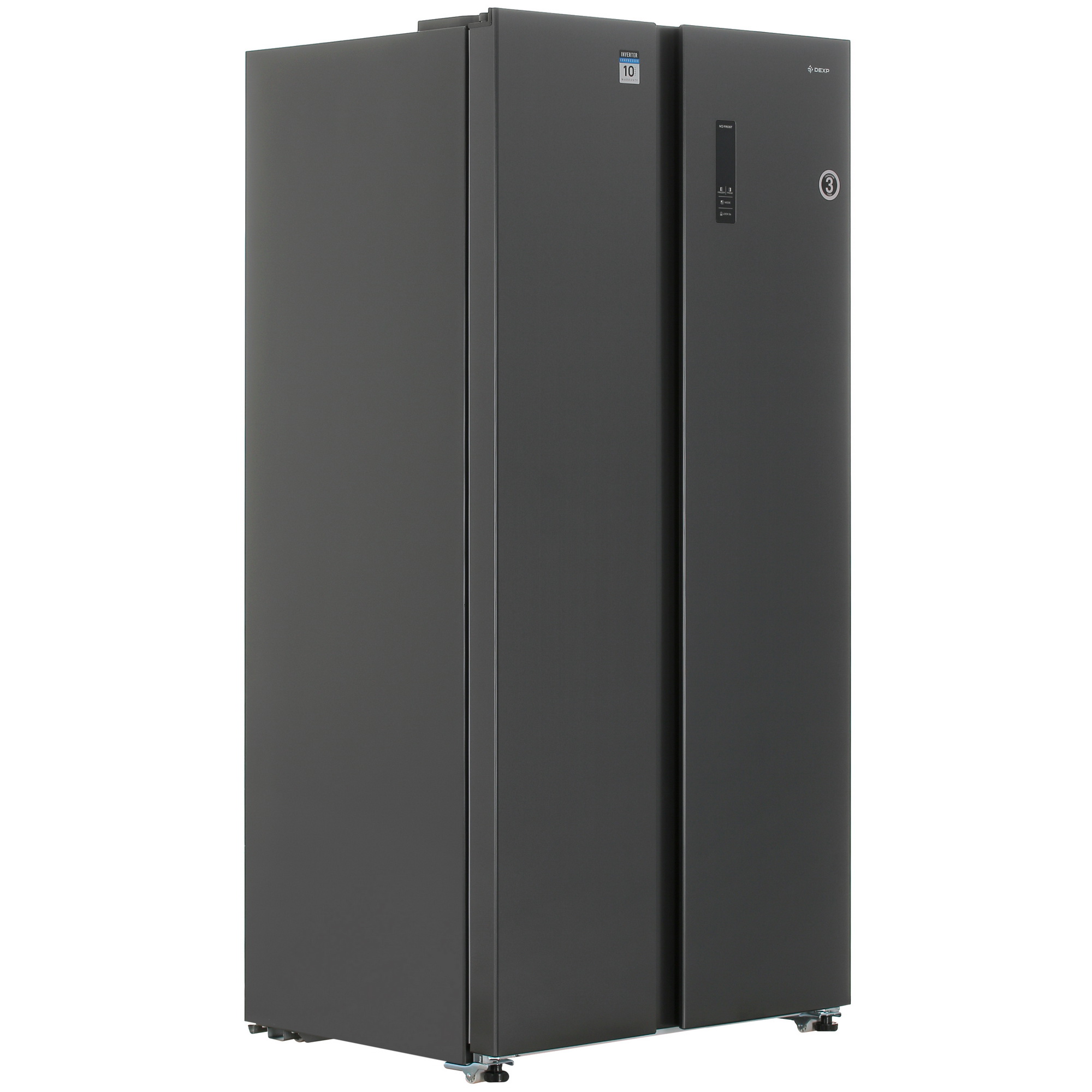 9083474 Холодильник Side by Side   DEXP SBS4-69AHA серый STDN-0036652