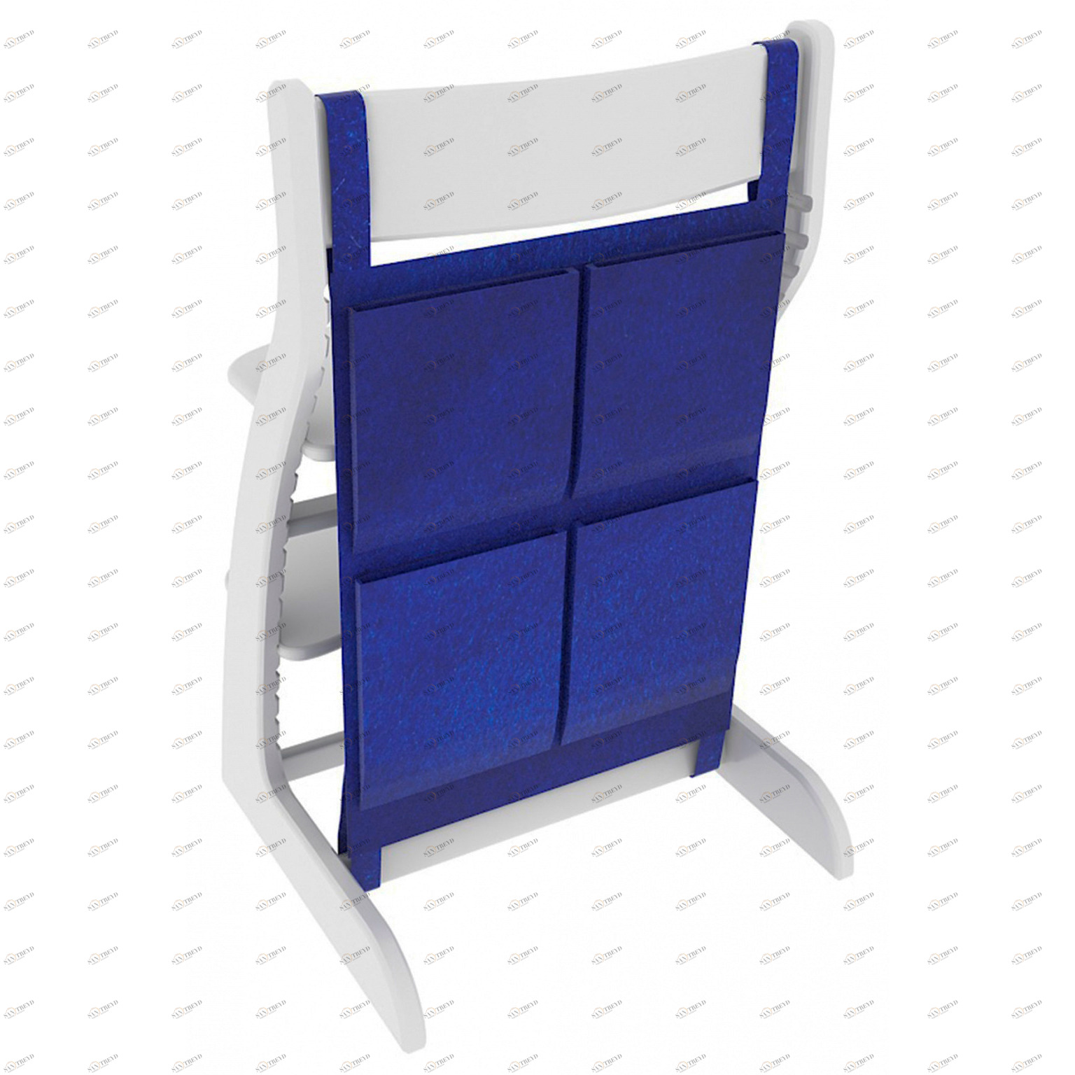 Карманы навесные на спинку стула "Усура" синие БЕЛЬМАРКО  327178 Синий Santreyd 