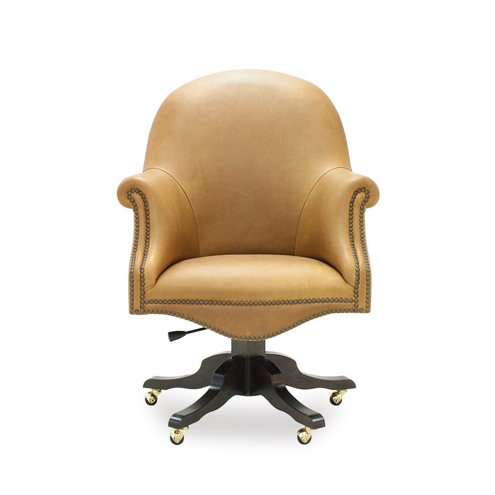 Регулируемое по высоте офисное кресло с бархатным подлокотником с 5 спицами CREARTE COLLECTIONS Gobernor Origins ARCH-00080169 - Вид №4