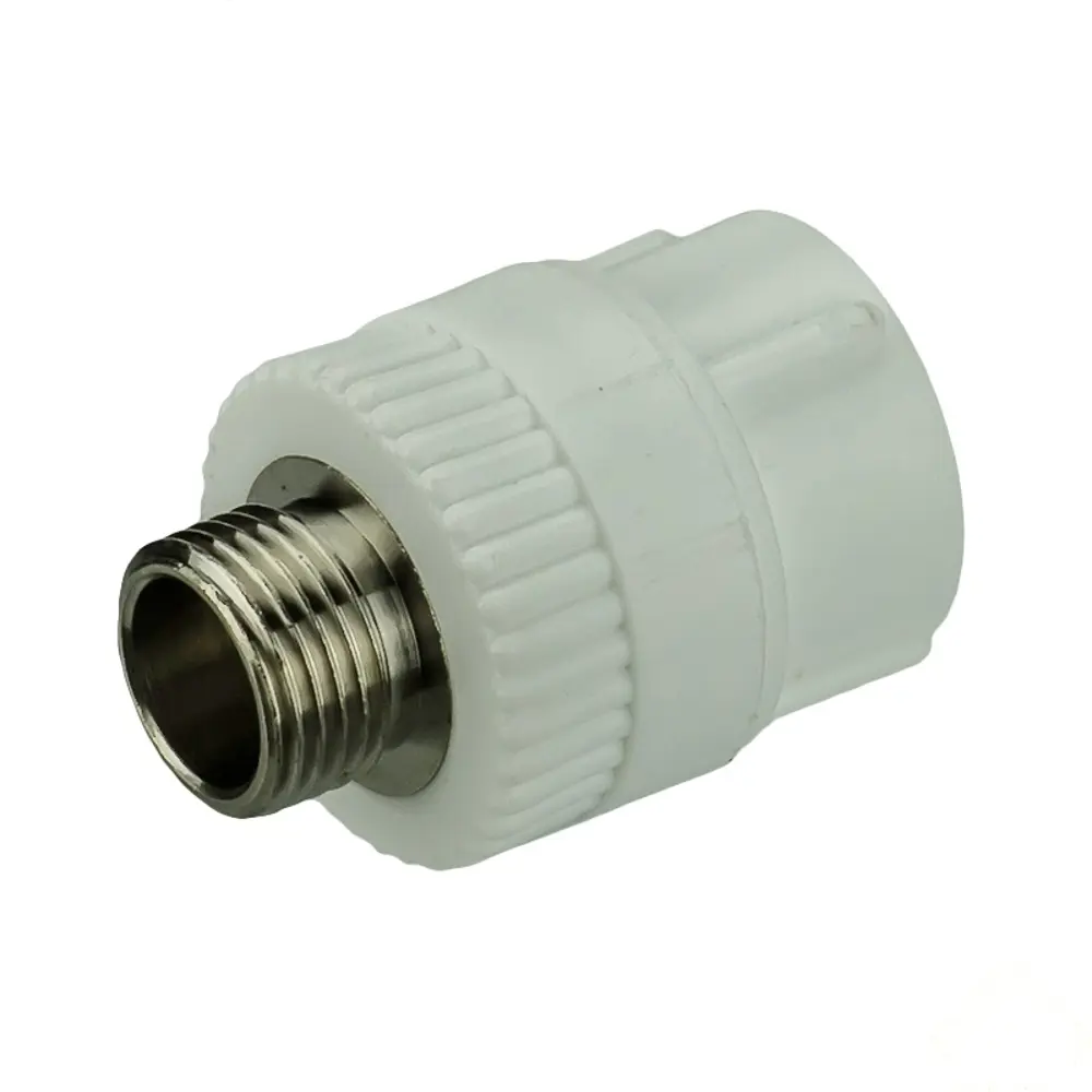 Муфта комбинированная РВК 1/2"x25 мм НР полипропилен 020406 STLM-2198443