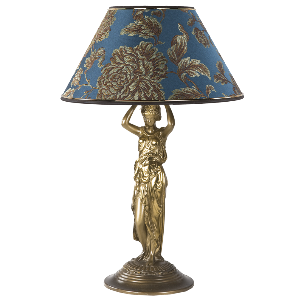 32074,34051 Настольная лампа Гречанка Маргарита Голубая Лагуна BOGACHO 4627138210772, 4627138151631