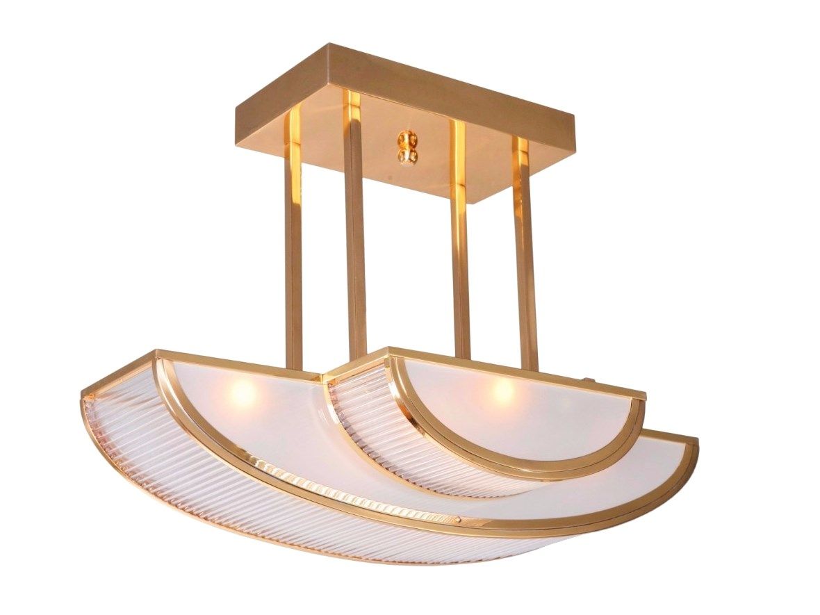 Подвесной светильник ручной работы из латуни Patinas Lighting Orléans ARCH-00023573