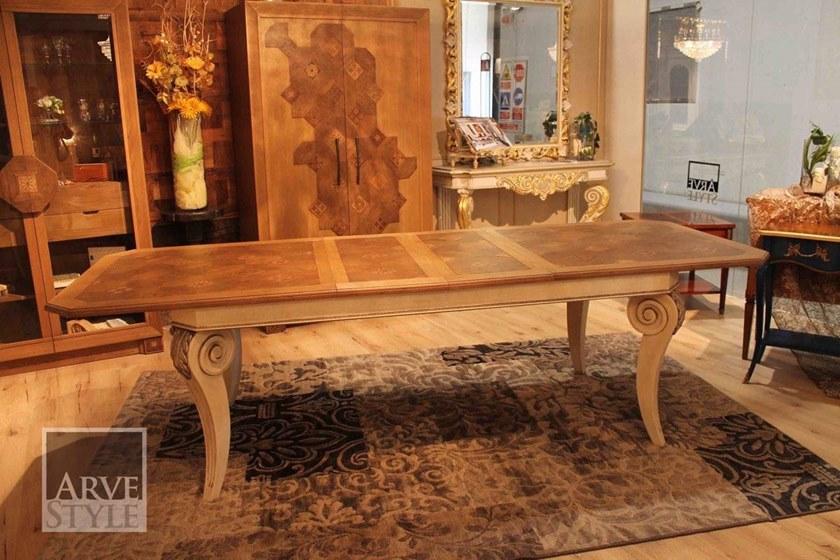 Arvestyle Раздвижной прямоугольный деревянный стол для гостиной Parquet sun-id-1494191 - Вид №5