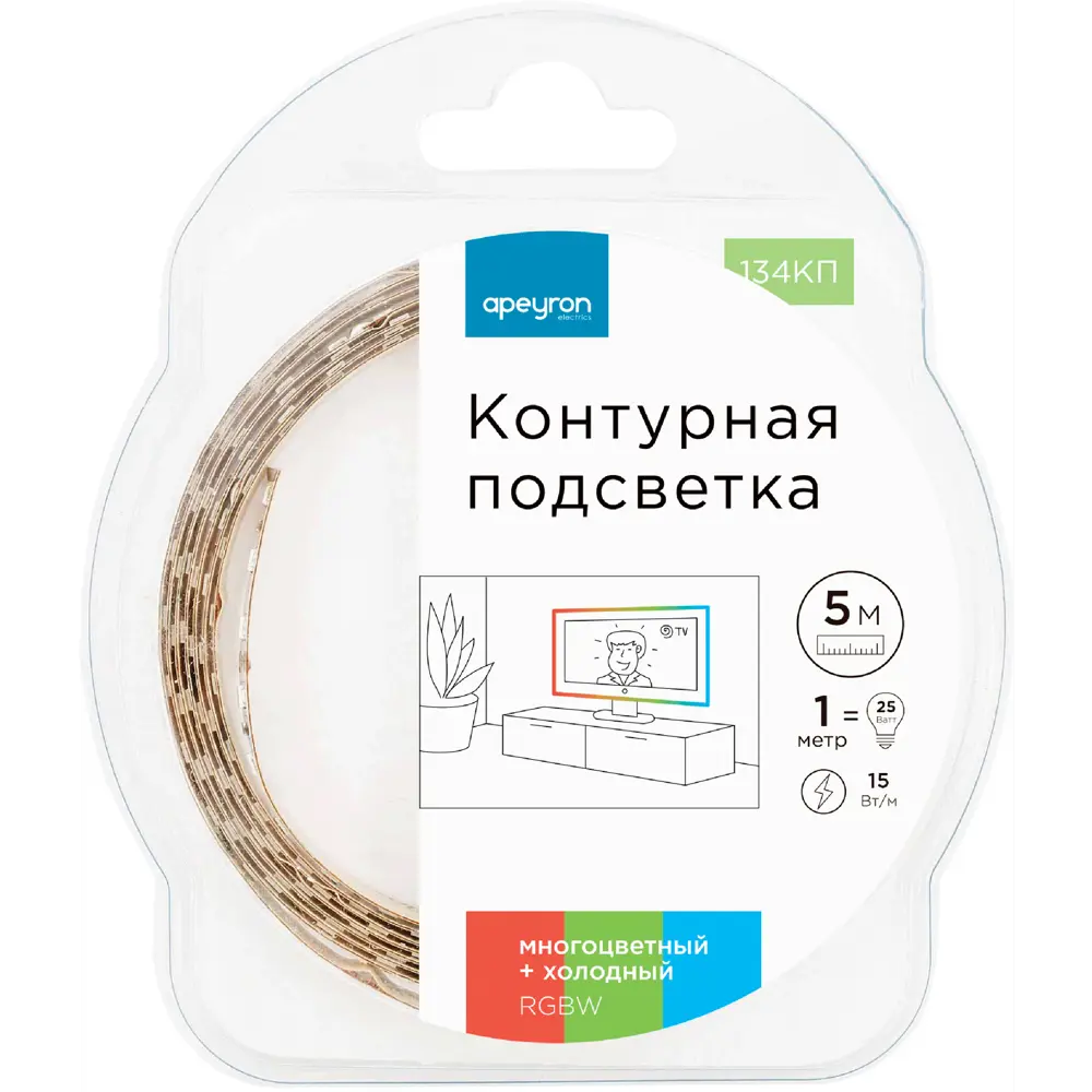 APEYRON Светодиодная лента RGBW для интерьерной подсветки 83728014 STLM-0043851 - Вид №4