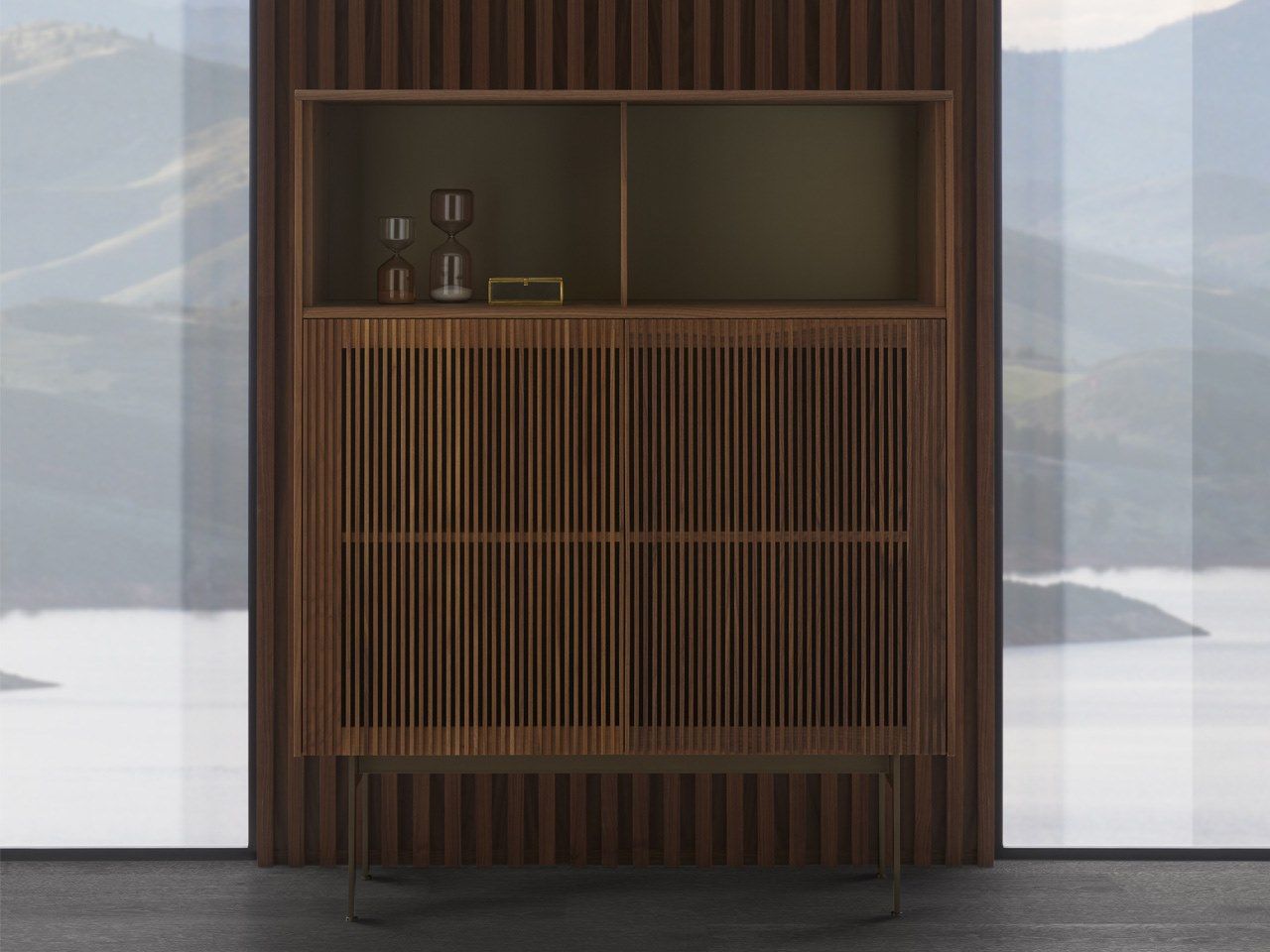 Деревянный шкаф с распашными дверцами Punt Malmö ARCH-00066613 - Вид №6