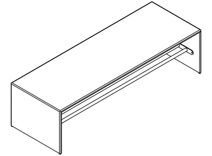 M20.05.001 Сиденье с полкой для обуви HEWI Kids - Вид №3