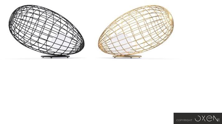 NEXO LUCE Светодиодная настольная лампа из стали Oxen table lamp 7007d1 / 7007d2 - Вид №3