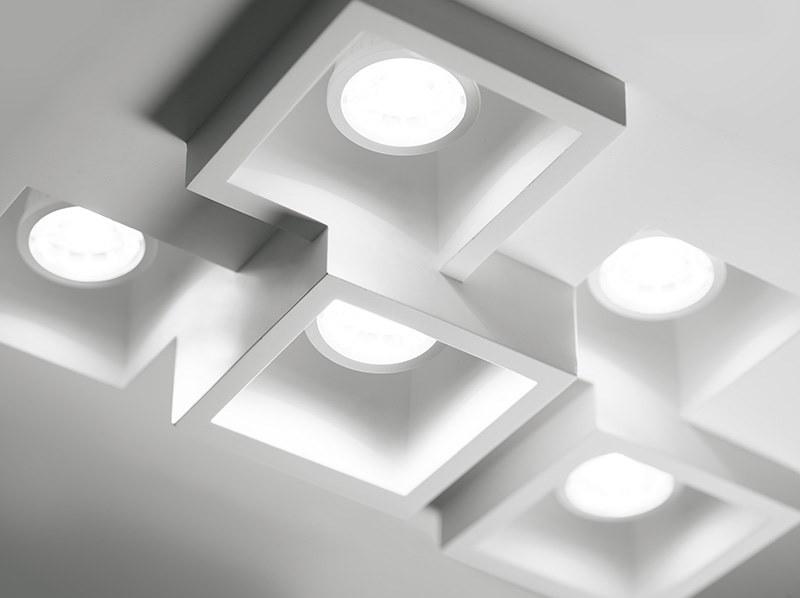 Tecnico Встраиваемый потолочный светильник из гипса Heraea sun-id-1488407 - Вид №2