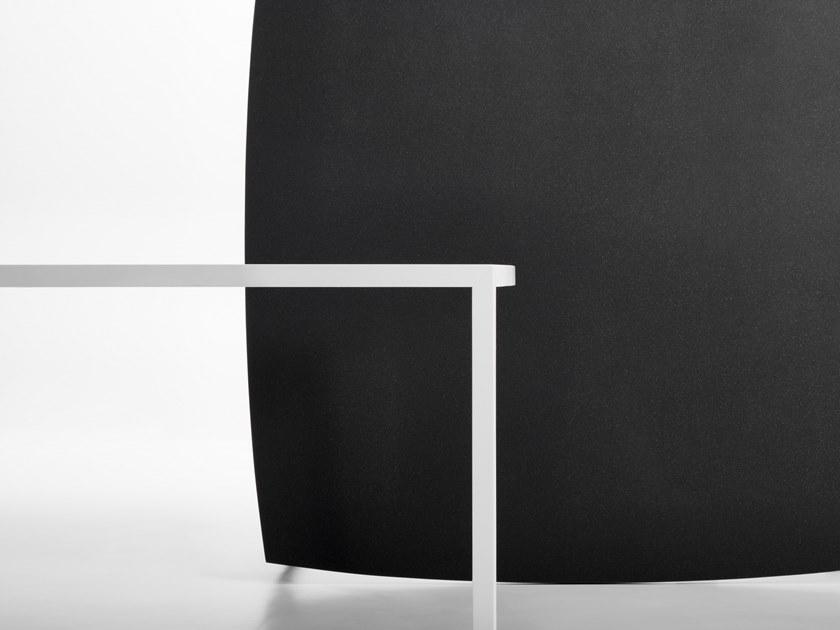 MDF Italia Квадратный стол из реконструированного камня Tense sun-id-1448201 - Вид №4