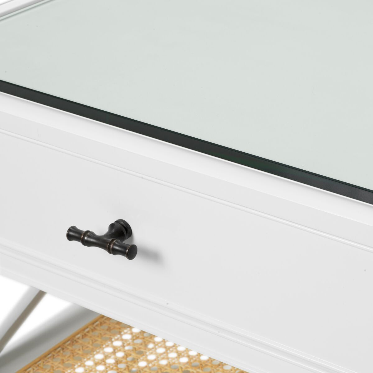 Высокий деревянный прямоугольный журнальный столик Eichholtz Багамы ARCH-00031540 - Вид №5