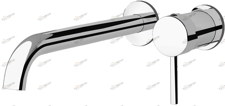 Fir Italia Смеситель для умывальника настенный из латуни Cleo 84 8418208