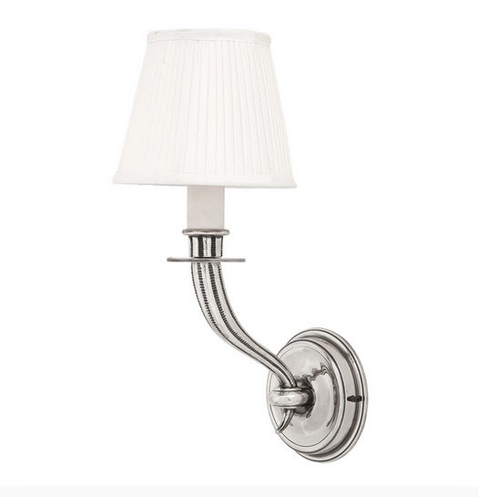 Бра Parisienne Single от Eichholtz 108073 EICHHOLTZ  059754 Белый;хром  - Вид №3