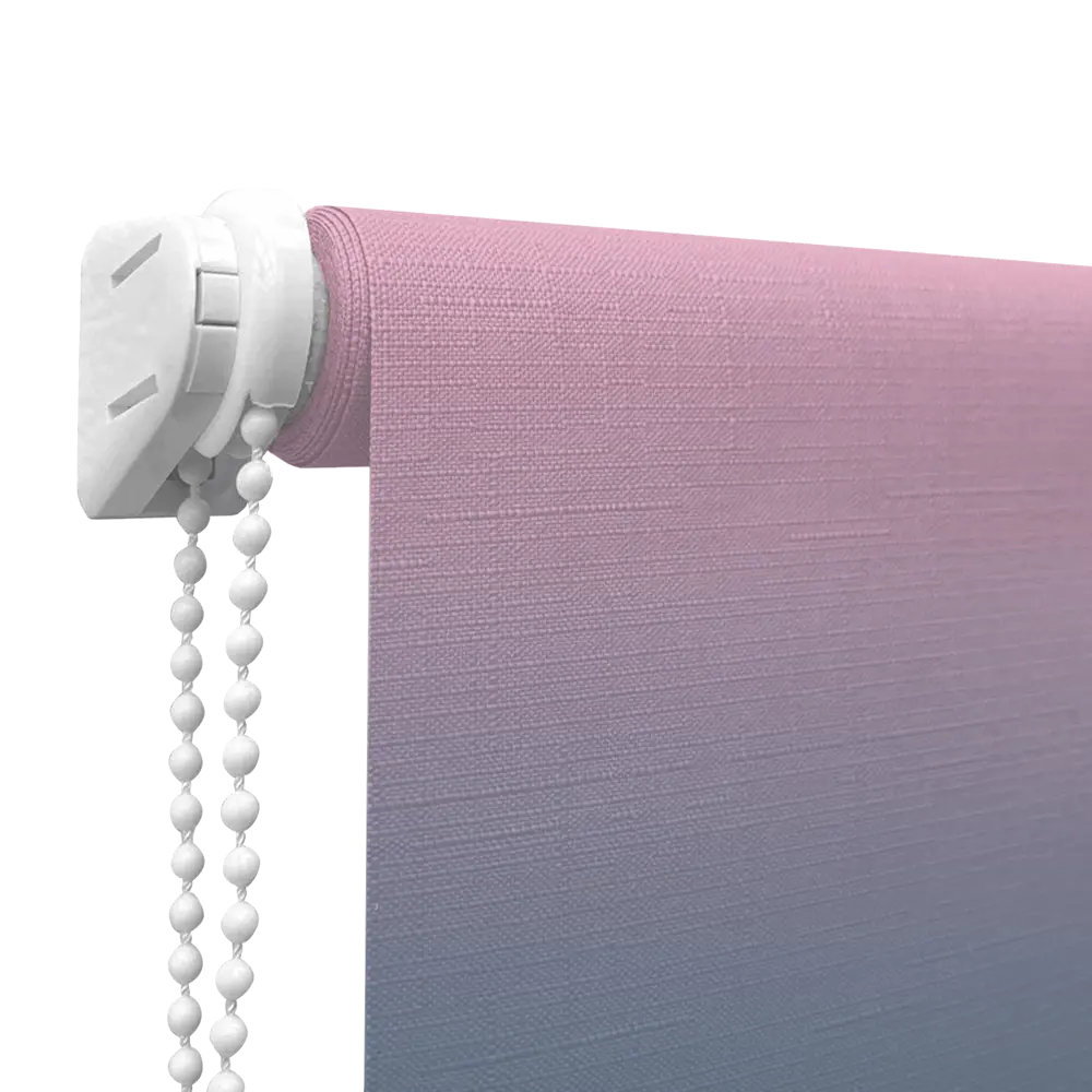 Штора рулонная Градиент 60x170 см цвет сине-розовый DOMLEGRAND STLM-2171506 - Вид №1