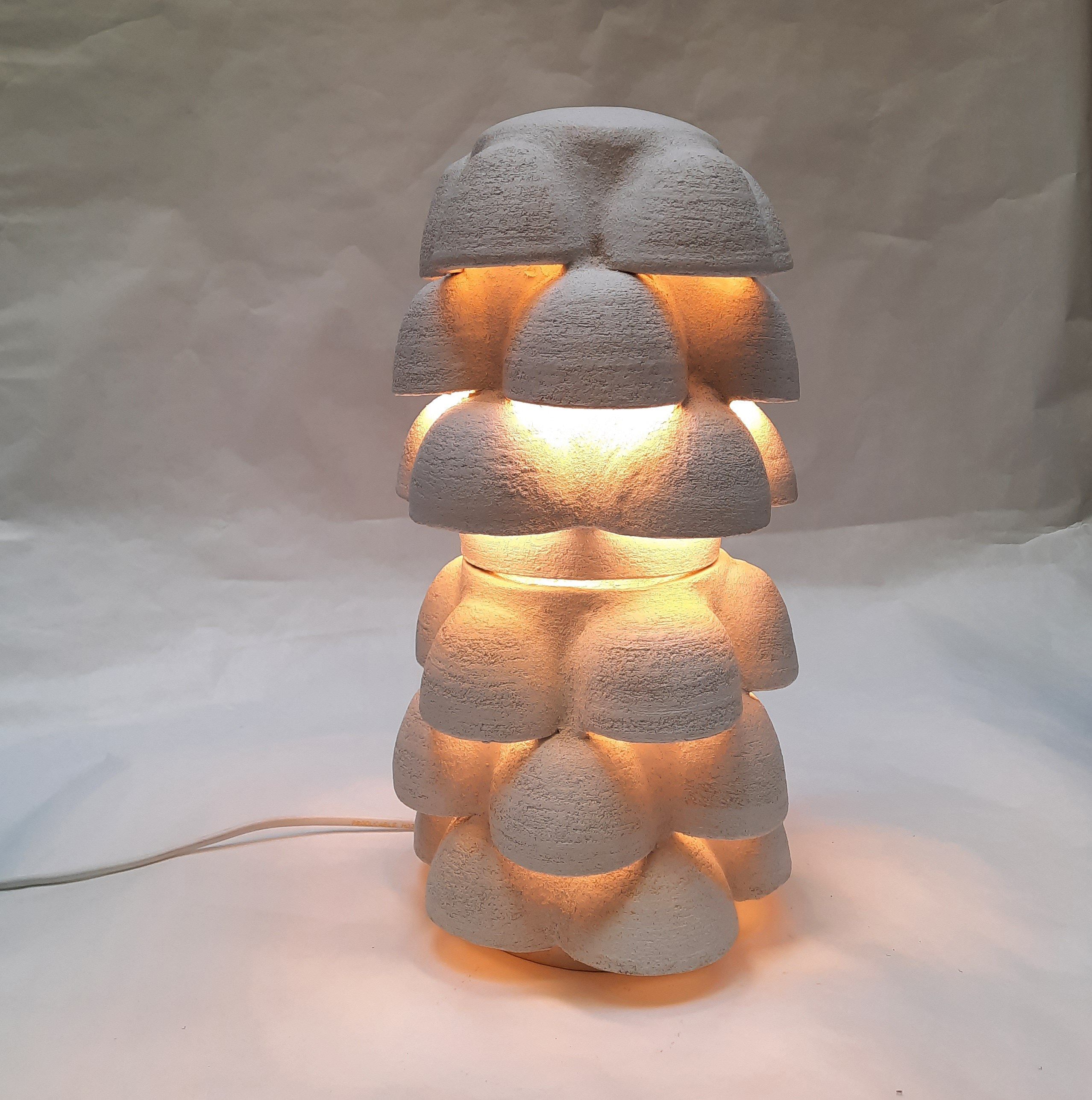 Керамическая светодиодная настольная лампа ICI ET LÀ керамическое освещение ARCH-00087855 - Вид №1