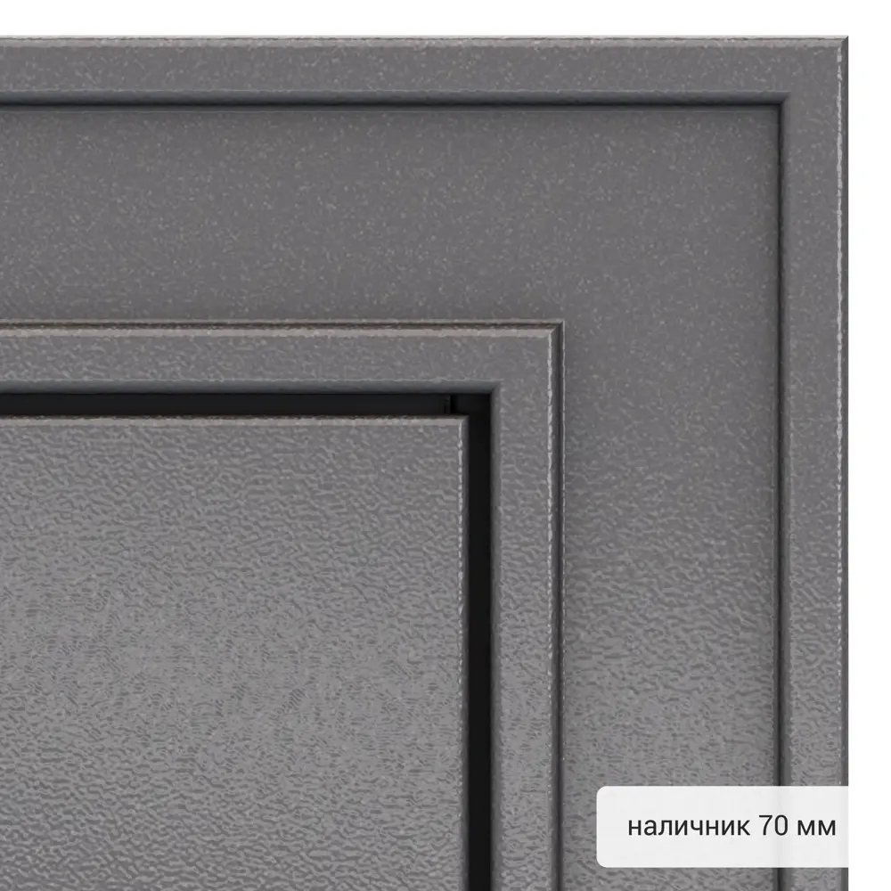 Дверь металлическая Контрол Танганика, 880 мм, левая, цвет орех TOREX STLM-2173405 - Вид №4