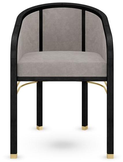 FRATO Бархатное кресло с подлокотниками  Fup100007aaa  - Вид №1