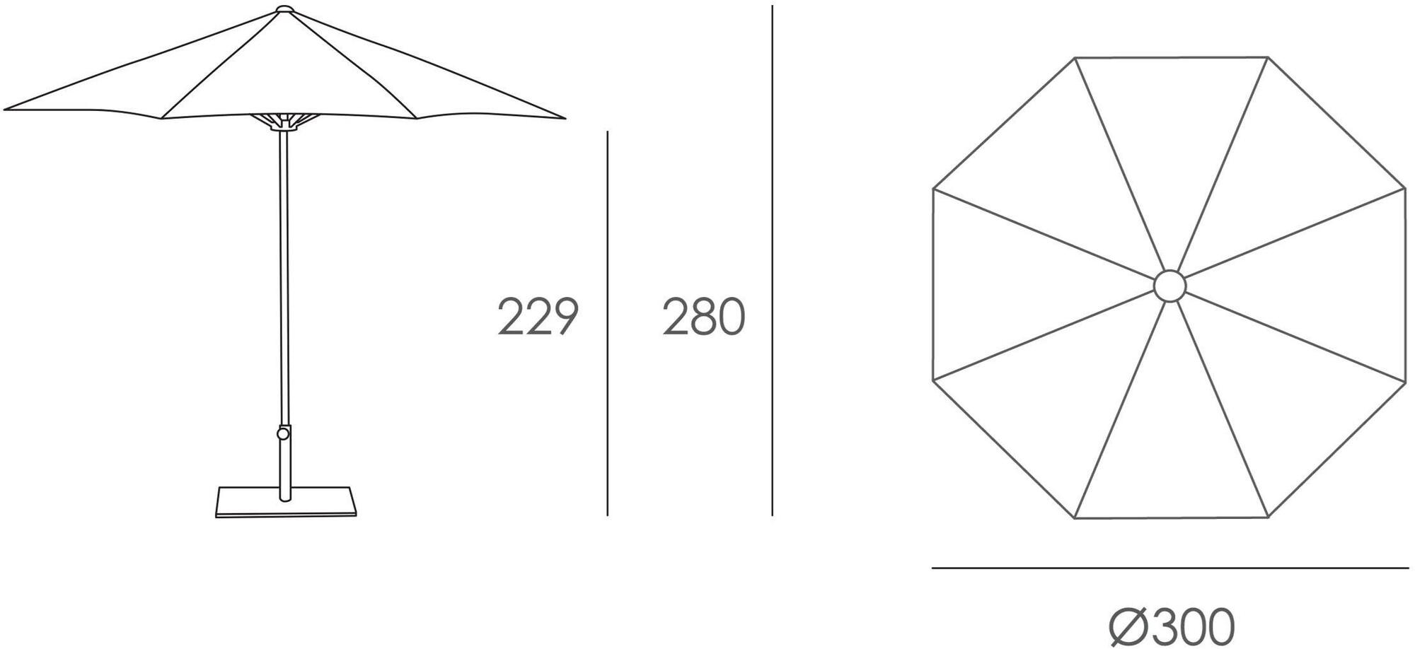 Ezpeleta Зонт из эвкалипта и олефина, пригодный для вторичной переработки  Sgmo10c3000020p  - Вид №2