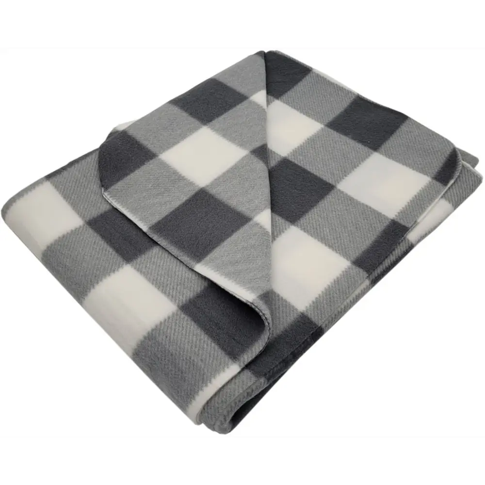 Плед Windsor 130x170 см флис цвет серый Ardenza STLM-2025411