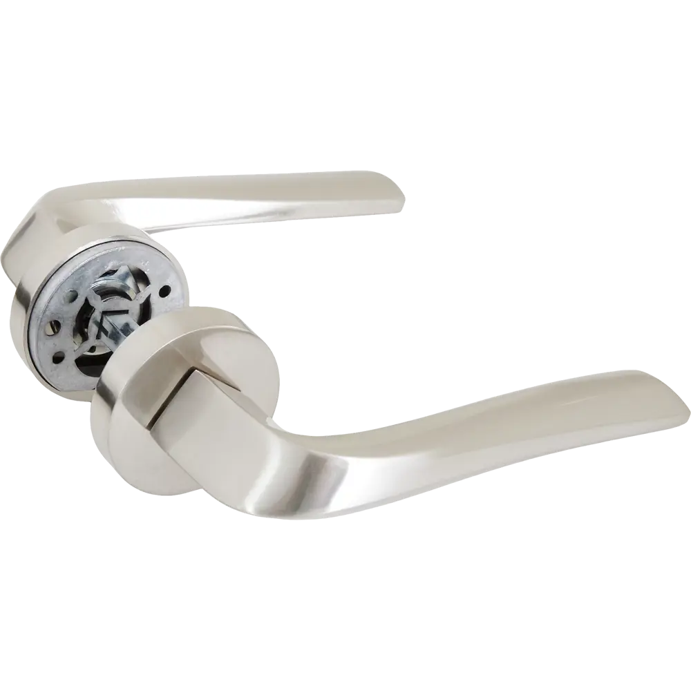 Дверные ручки 149 D комплект цвет никель 85221095 STLM-2167096 Santreyd 