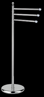 FS615 Стойка напольная с 3 полотенцедержателями bagno&associati Complementi