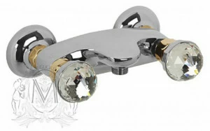 Смеситель MIGLIORE Korona ML.KRN-4746.CRDO для душа - хром/золото