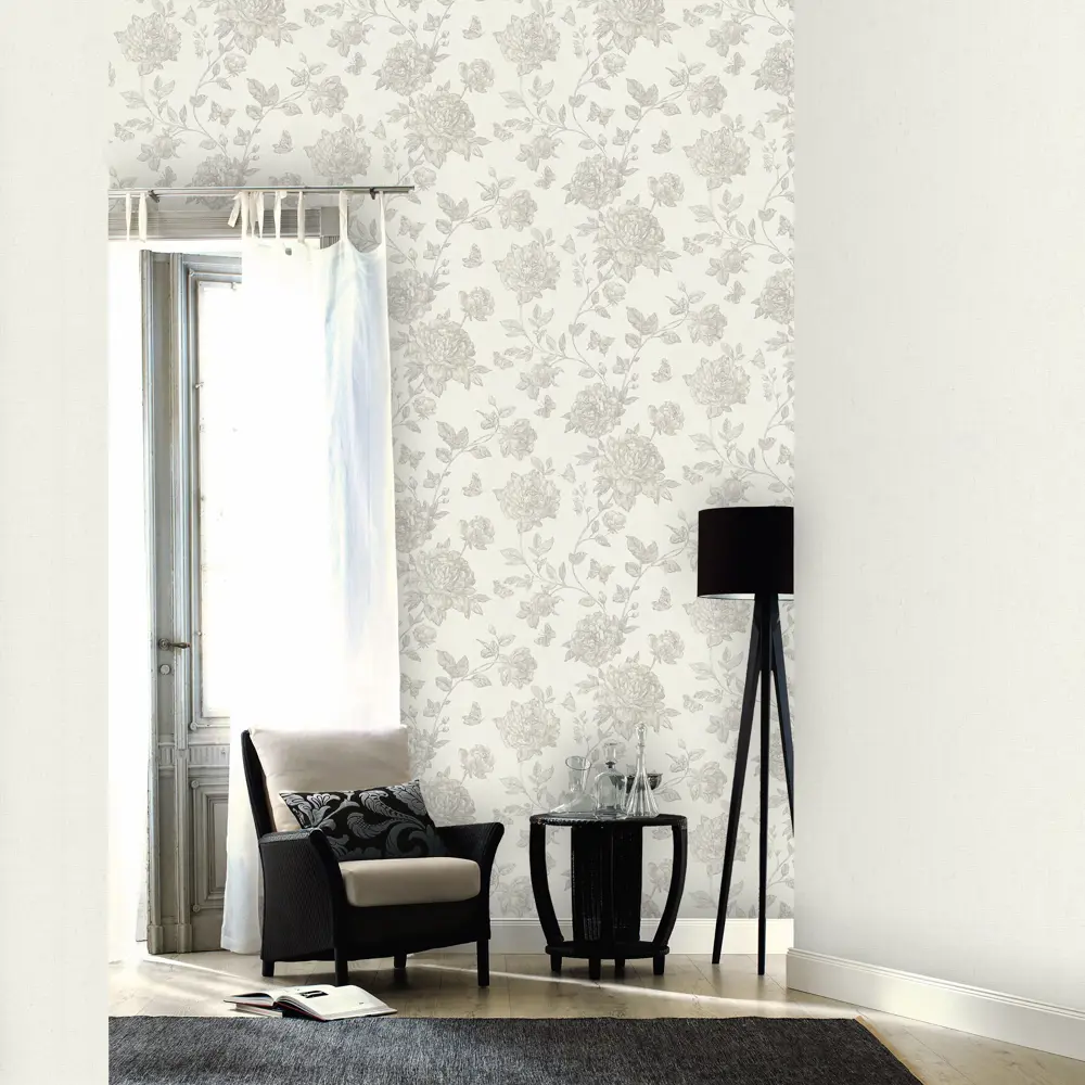 Обои флизелиновые Erismann Vintage I серые 1.06 м 5119-31 STLM-2057103 - Вид №2