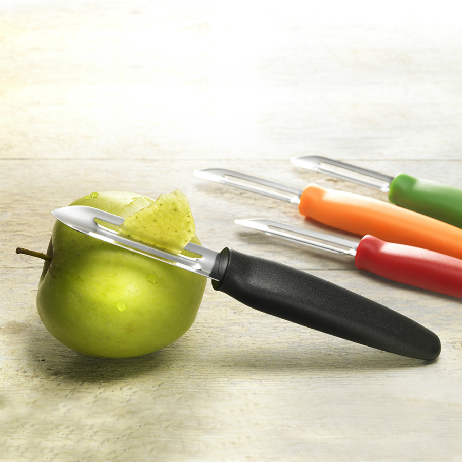 Нож для чистки овощей и фруктов Sharp Fresh Colourful, красная рукоятка WUESTHOF W3072R7 - Вид №1