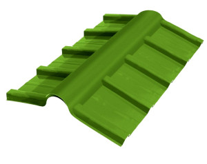 Гладкий шарнирный конек для плиты Etruria