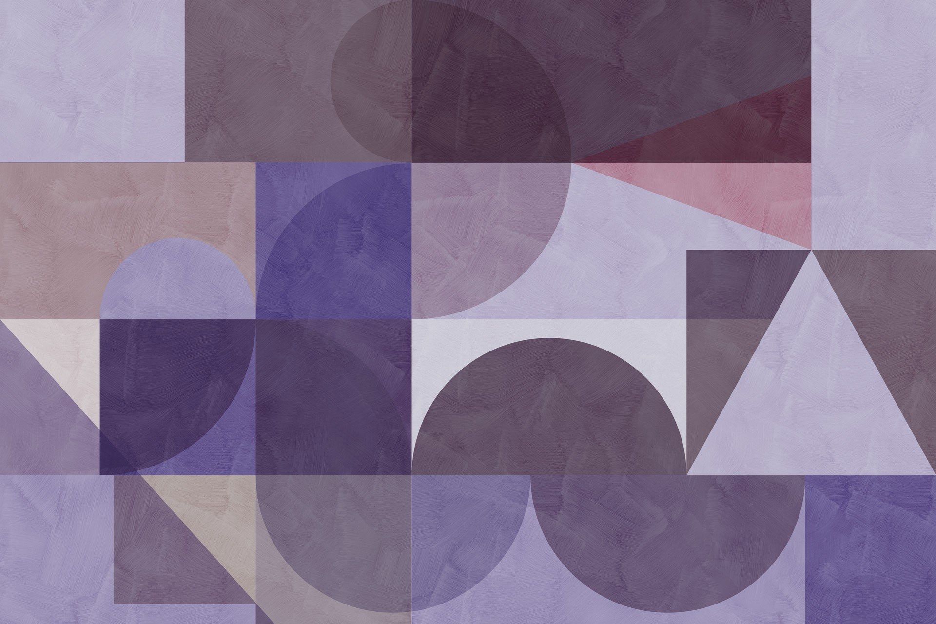 Геометрические панорамные обои Rimura 2019 ARCH-00043086 - Вид №7