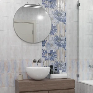 Плитка настенная Нефрит-Керамика Артис 50х25 см 1.625 м² бетон цвет серый