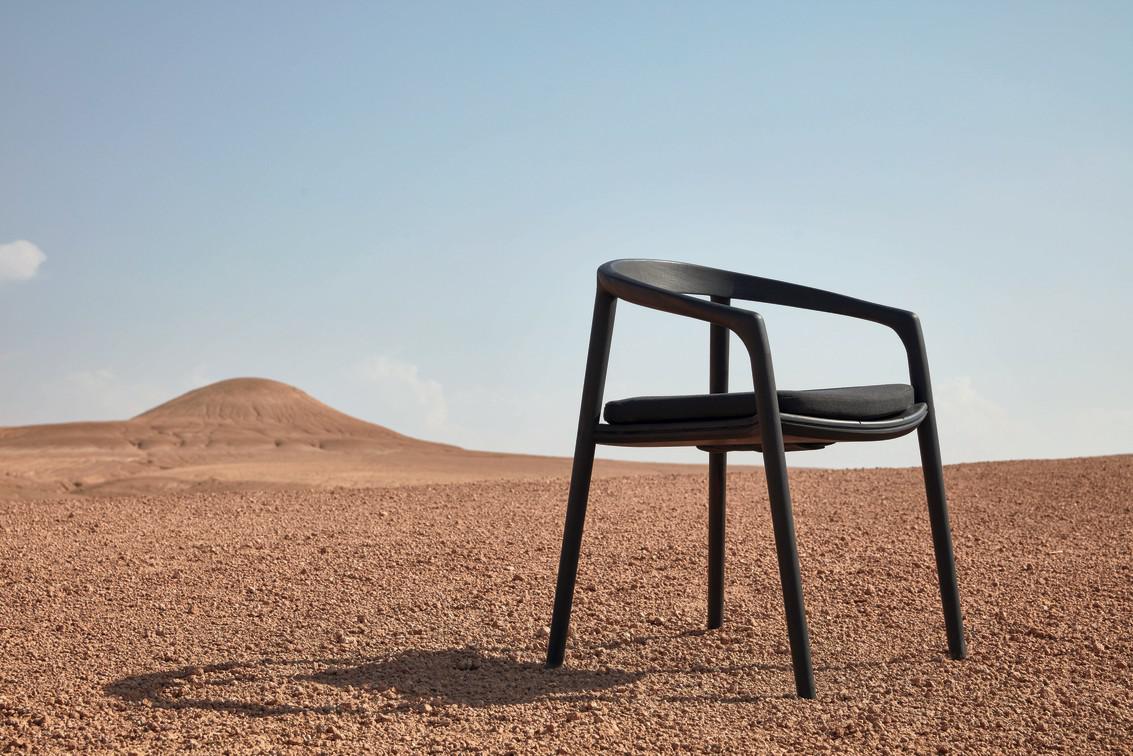 Кресло teak nero Manutti Solid MNST02 - Вид №13