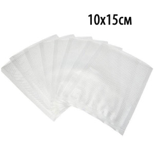 2420 Пакет для вакуумной упаковки продуктов 10х15см (100шт). LAB.Space