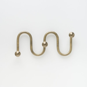 Вешалка для полотенец из латуни
