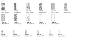 Напольное покрытие из керамогранита с эффектом ткани