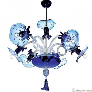 De Majo Venedig Pom Pon/K6 crist-blu 0VENE0K60 люстра подвесная