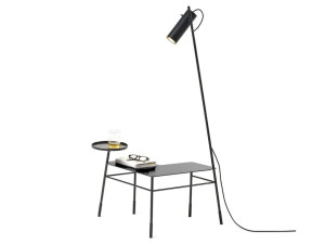 Металлический журнальный столик / торшер